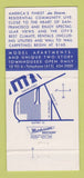 Matchbook Cover - Golden Gateway Center San Francisco CA 30 Strike