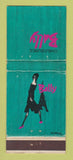 Matchbook Cover - Bally Shoes Paris France WEAR