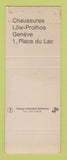 Matchbook Cover - Lowlo Shoes Switzerland? SAMPLE
