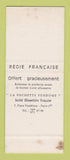 Matchbook Cover - Claude Shoes Marseille France SAMPLE #1