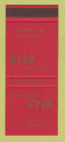 Matchbook Cover - Elio Shaussures Shoes Nice France SAMPLE