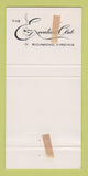 Matchbook Cover - Executives Club Richmond VA 30 Strike