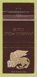Matchbook Cover - Marco Polo Club 30 Strike