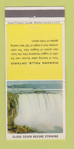 Matchbook Cover - Niagara Falls ON 30 Strike
