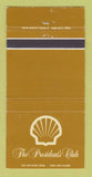 Matchbook Cover - President's Club 30 Strike