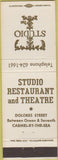 Matchbook Cover - Studio Restaurant Carmel by the Sea CA