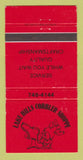 Matchbook Cover - Lake Hills Cobbler Shoppe Shoes 30 Strike
