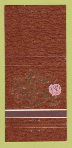Matchbook Cover - Gulf Coast Room 30 Strike