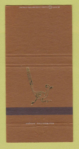 Matchbook Cover - Chaparral Club Dallas TX 30 Strike