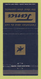 Matchbook Cover - Tana Shoes Canada WEAR 30 Strike