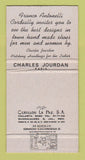 Matchbook Cover - Franco Antonelli Shoes Acapulco Mexico Paris WEAR 30 Strike