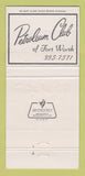 Matchbook Cover - Petroleum Club of Fort Worth TX Christmas 30 Strike