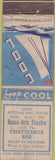 Matchbook Cover - Beaux Arts Theater Chatterbox Bar WEAR