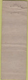 Matchbook Cover - Beaux Arts Theater Chatterbox Bar WEAR