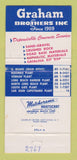 Matchbook Cover - Graham Concrete El Monte Long Beach CA 30 Strike