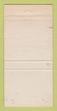 Matchbook Cover - Borthwick Mortuary Funeral Home Honolulu Hawaii 30 Strike