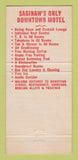 Matchbook Cover - Imperial 400 Motels Saginaw MI 30 Strike