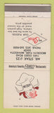 Matchbook Cover - Mr Steak Restaurant Brooklyn Park MN 30 Strike