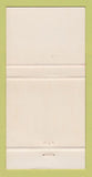 Matchbook Cover - Granby Clutch Brake QC 30 Strike