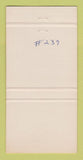 Matchbook Cover - Cafe Oriental Chinese Motel Granby QC WEAR 30 Strike