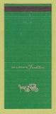 Matchbook Cover - Hoffmeister Mortuary Funeral St Louis MO GREEN 30 Strike