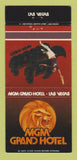 Matchbook Cover - MGM Grand Hotel Casino Jai Alai Las Vegas NV 30 Strike