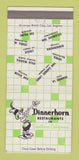 Matchbook Cover - Dinnerhorn Restaurant Covina La Habra Anaheim CA 30 Strike