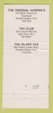 Matchbook Cover - Mirage Strip Club Greensboro NC YELLOW 30 Strike