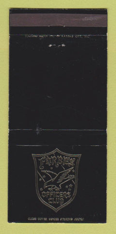 Matchbook Cover - Forbes Officers Club Topeka KS 30 Strike