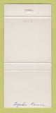 Matchbook Cover - Forbes Officers Club Topeka KS 30 Strike