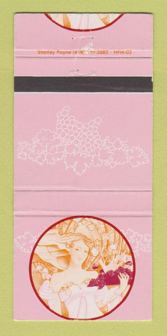 Matchbook Cover - Le Paris Brest Restaurant Quebec QC girlie 30 Strike