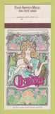 Matchbook Cover - Daphne's Restaurant Sheraton Hotel Newark NJ Girlie 30 Strike
