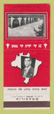 Matchbook Cover - Juscelino Kubitschek President of Brazil 1960 30 Strike