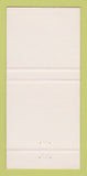 Matchbook Cover - United Airlines Ronald Reagan George Bush 1980 30 Strike