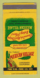 Matchbook Cover - Mexican Village Coronado CA WEAR 30 Strike