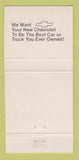 Matchbook Cover - Riehle Greensburg PA 30 Strike
