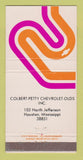 Matchbook Cover - Colbert Petty Oldsmobile Houston MS 30 Strike