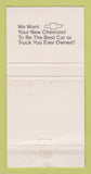 Matchbook Cover - Kieler WI  30 Strike