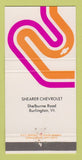 Matchbook Cover - Shearer Burlington VT 30 Strike