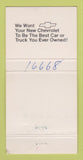 Matchbook Cover - Lacue's Buick Patton PA 30 Strike