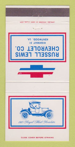 Matchbook Cover - Russell Lewis Kentwood LA 30 Strike