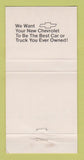 Matchbook Cover - Arthur Comanche TX 30 Strike