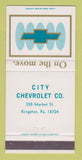 Matchbook Cover - Kingston PA 30 Strike
