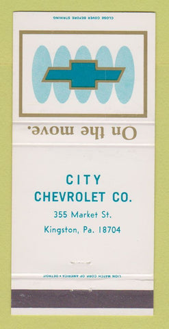Matchbook Cover - Kingston PA 30 Strike