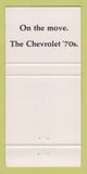 Matchbook Cover - S&A Cadillac Somerset PA 30 Strike