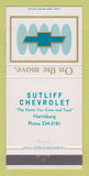 Matchbook Cover - Sutliff Harrisburg PA 30 Strike