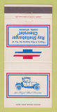 Matchbook Cover - Ray Shellabarger Casper WY 30 Strike