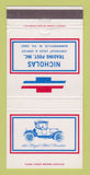 Matchbook Cover - Nicholas Trading Post Summersville WV 30 Strike