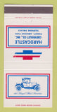 Matchbook Cover - Hardcastle Piggott AR 30 Strike