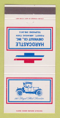 Matchbook Cover - Hardcastle Piggott AR 30 Strike